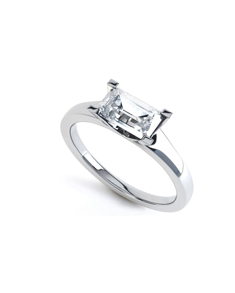 GAL 1ct emerald lab-grown diamond ring *pre-order*