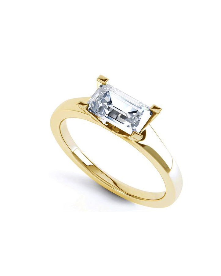 GAL 1ct emerald lab-grown diamond ring *pre-order*