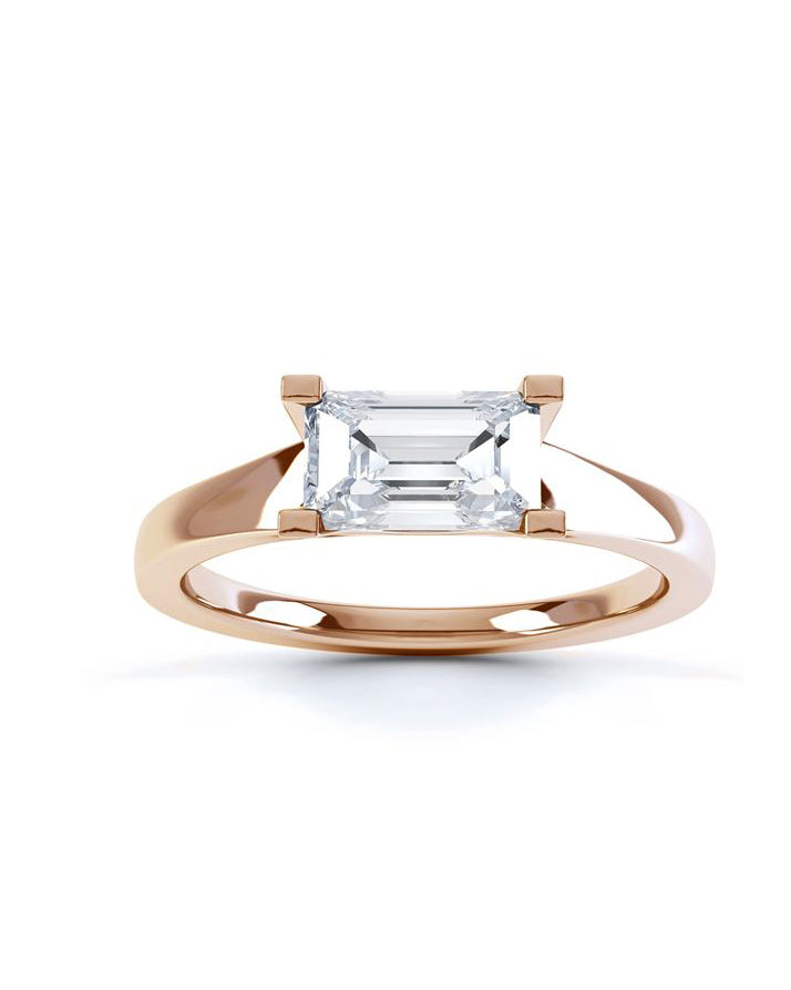 GAL 1ct emerald lab-grown diamond ring *pre-order*