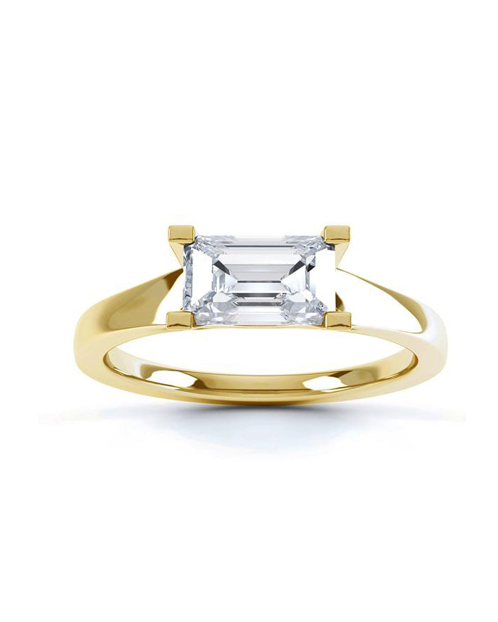GAL 1ct emerald lab-grown diamond ring *pre-order*
