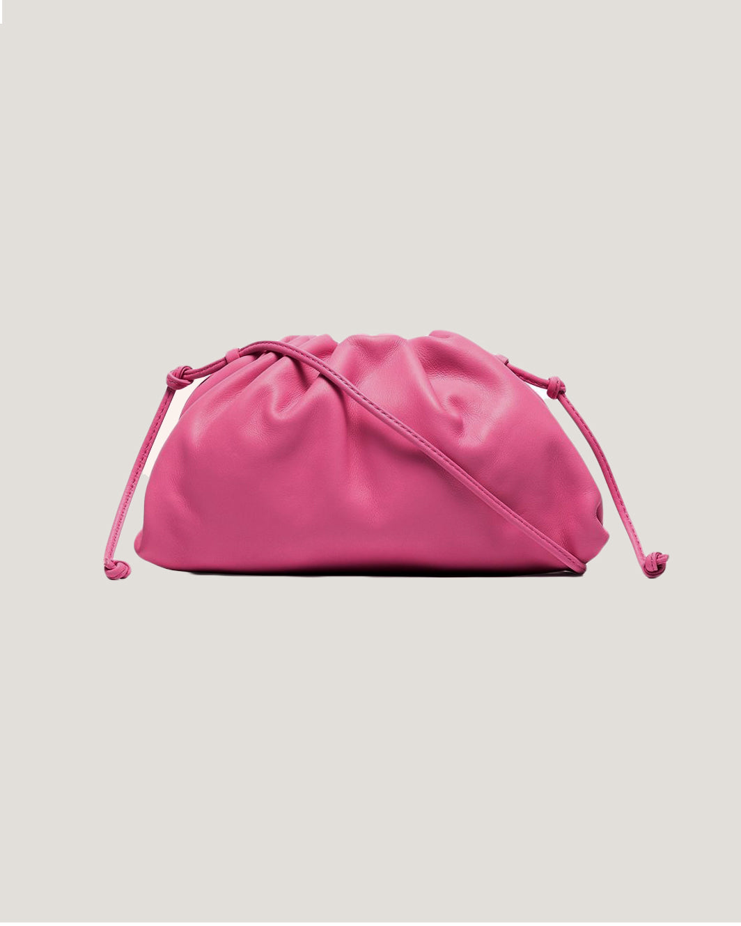 pink mini pouch leather cross bag *pre-order*