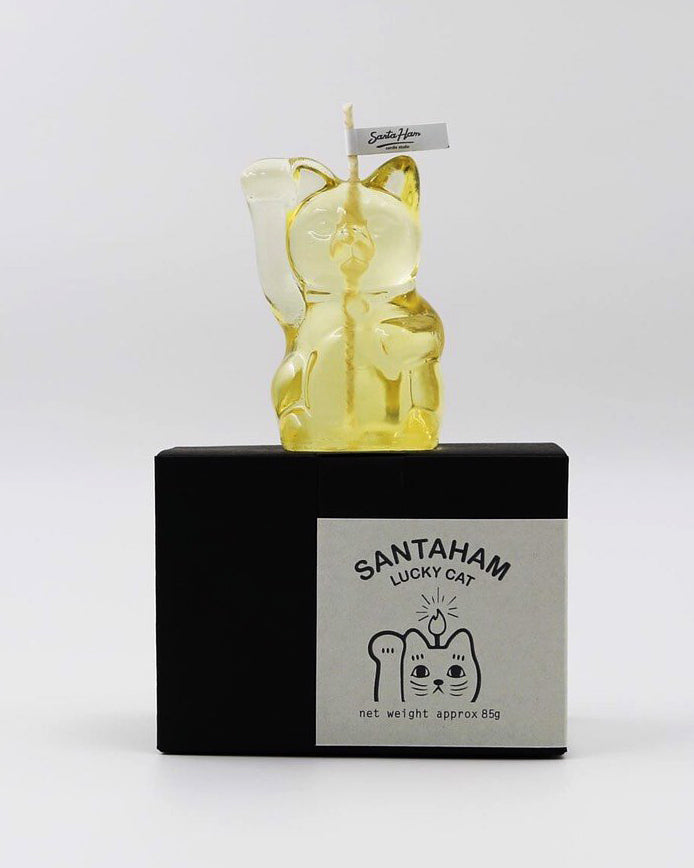 SANTA HAM SOY CANDLE - LUCKY CAT AMBER