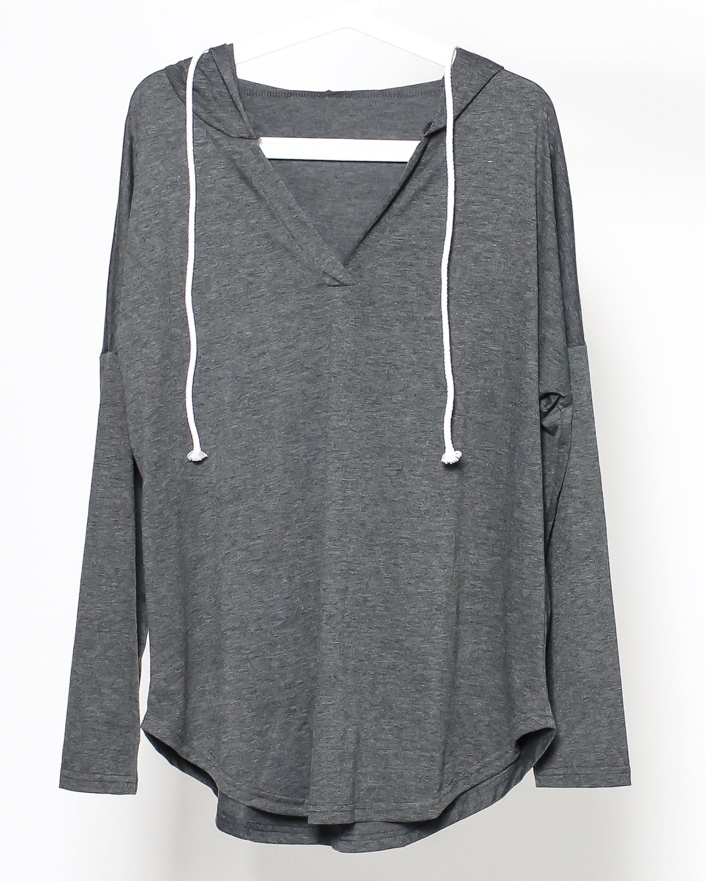 grey hoodie sports top *pre-order*