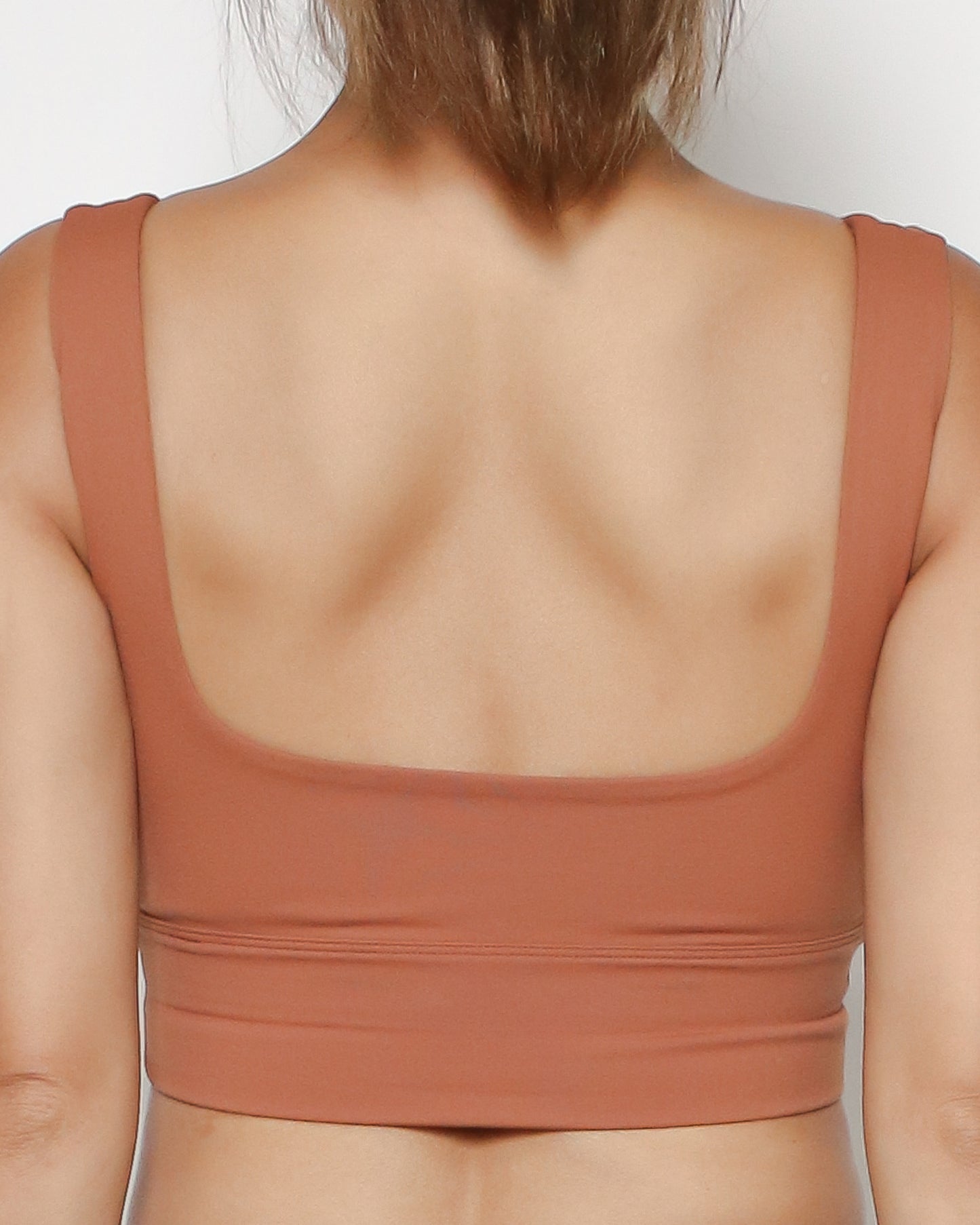 camel square back sports bra *pre-order*