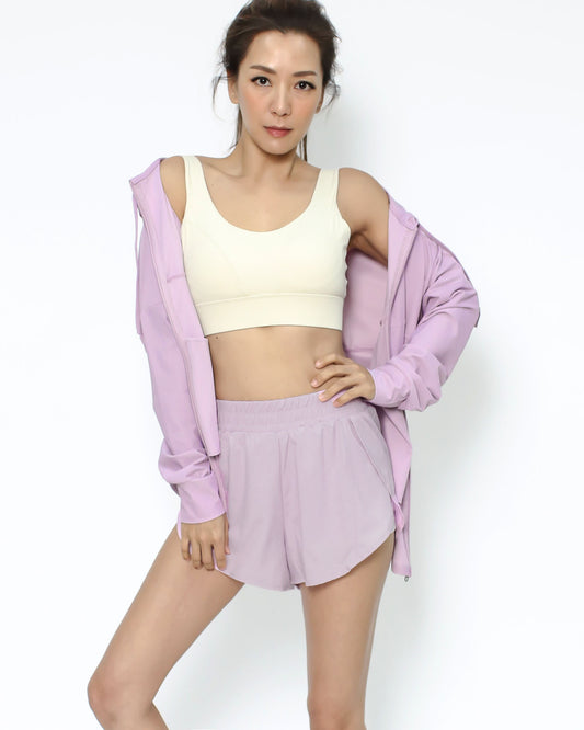 lilac hoodie sports jacket *pre-order*