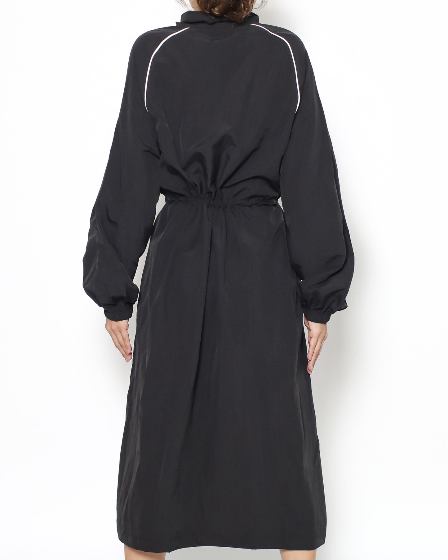 black & ivory line tech midi jacket *pre-order*