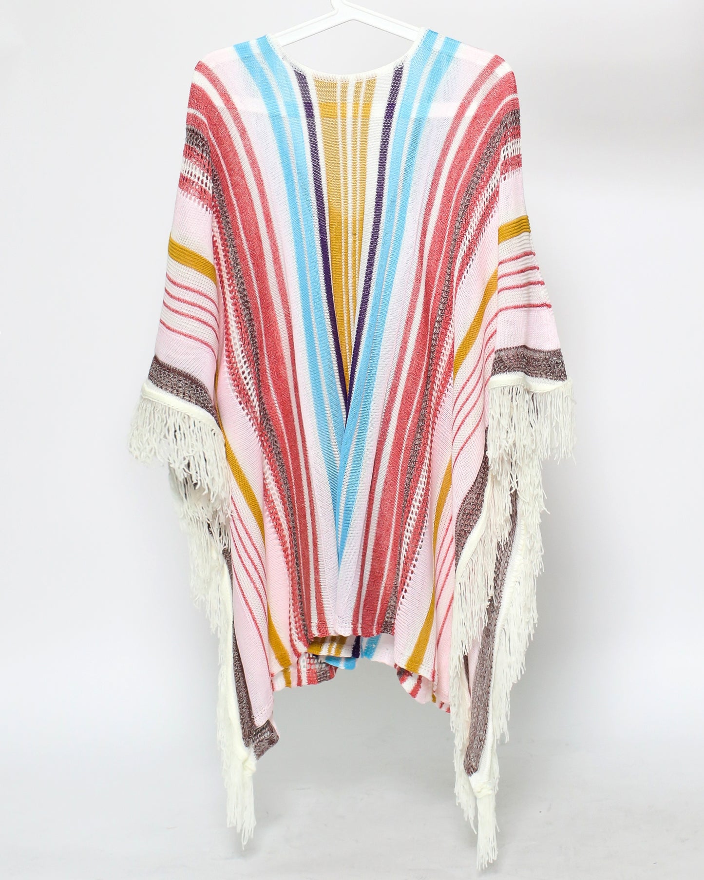 stripes knitted tassels cover up dress *pre-order*