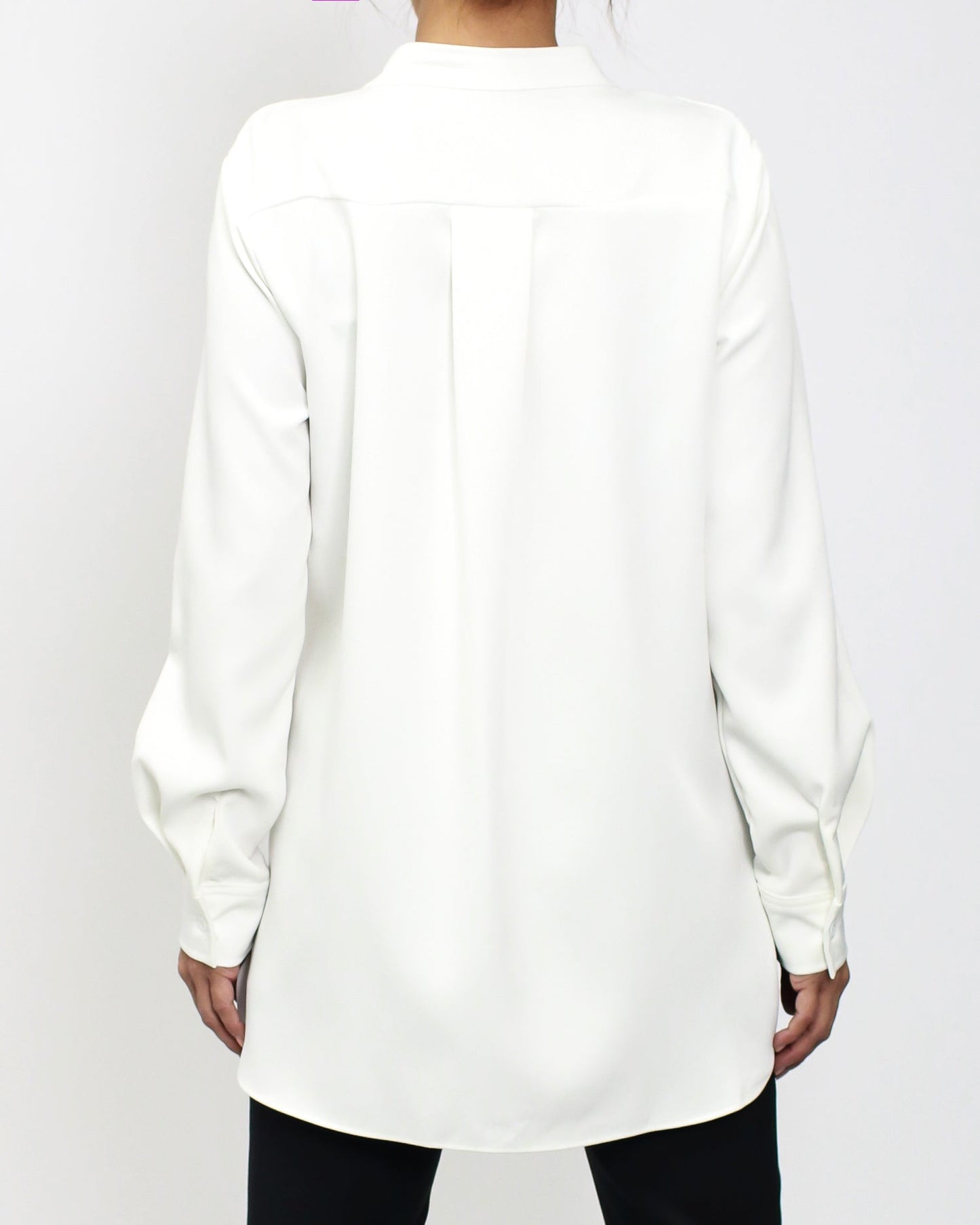 ivory ruffles front shirt *pre-order*