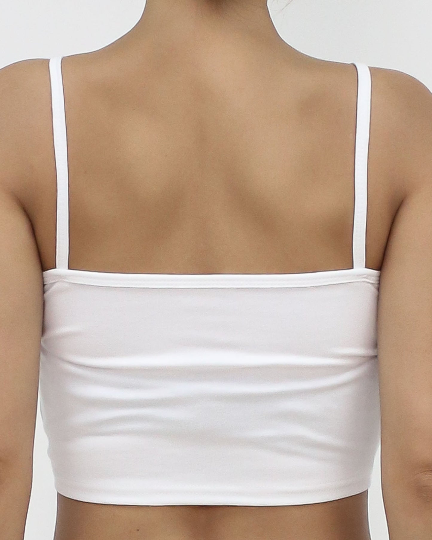 ivory strappy bra top *pre-order*