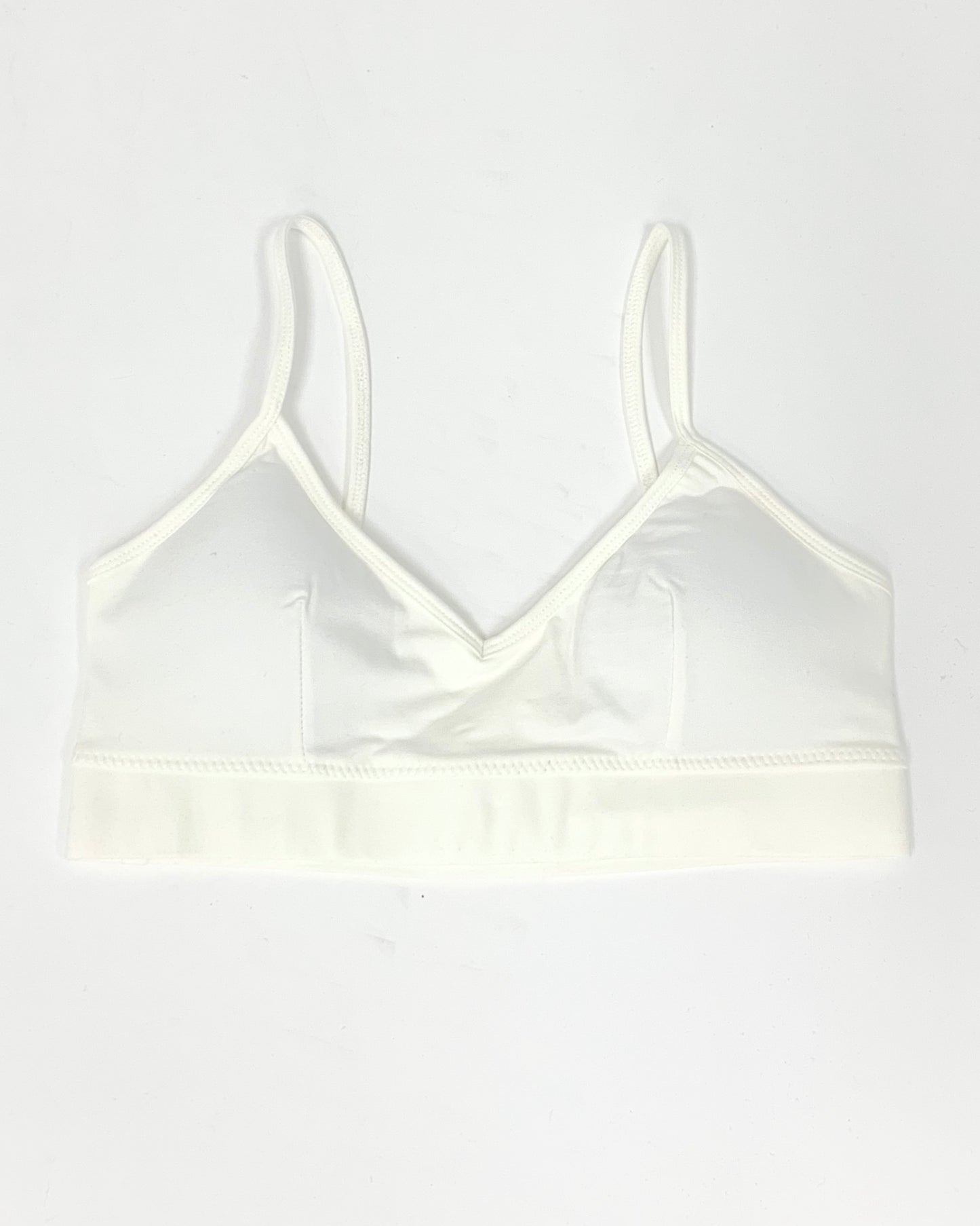 ivory low back bra top *pre-order*