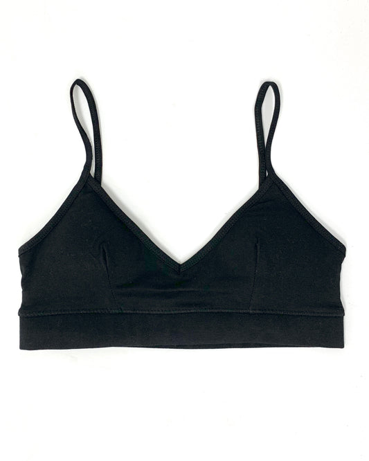black low back bra top *pre-order*