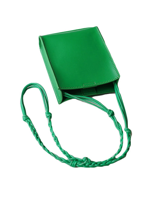 綠色 PU 皮繩盒包 *預購*