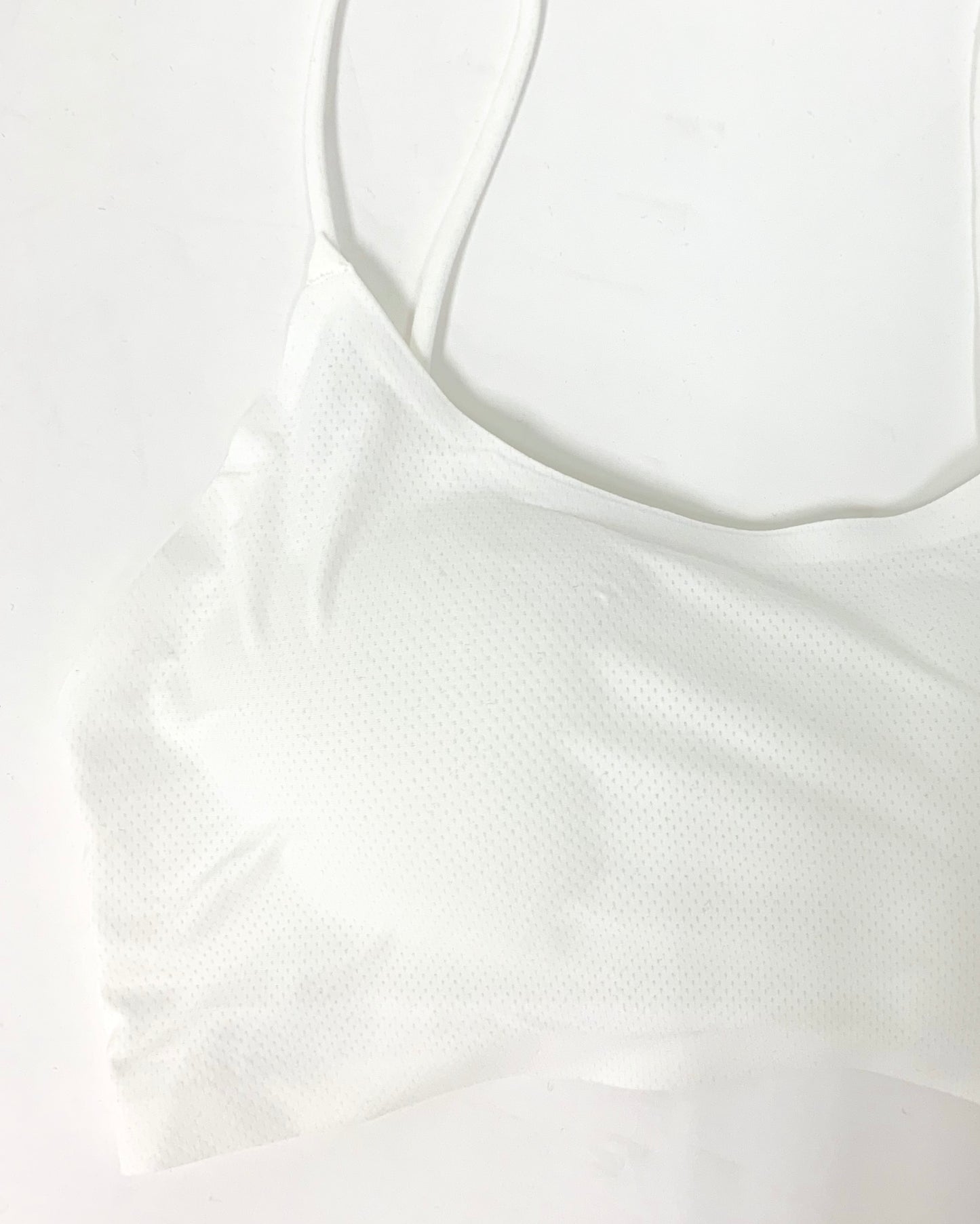 ivory strappy back bra top *pre-order*