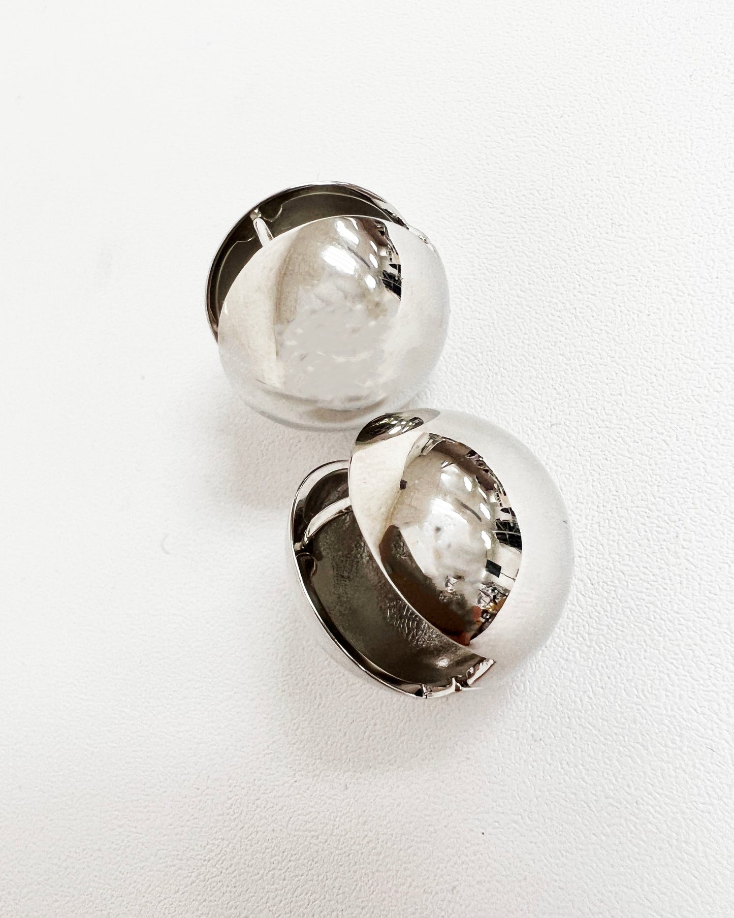 silver balls studded earrings *pre-order*