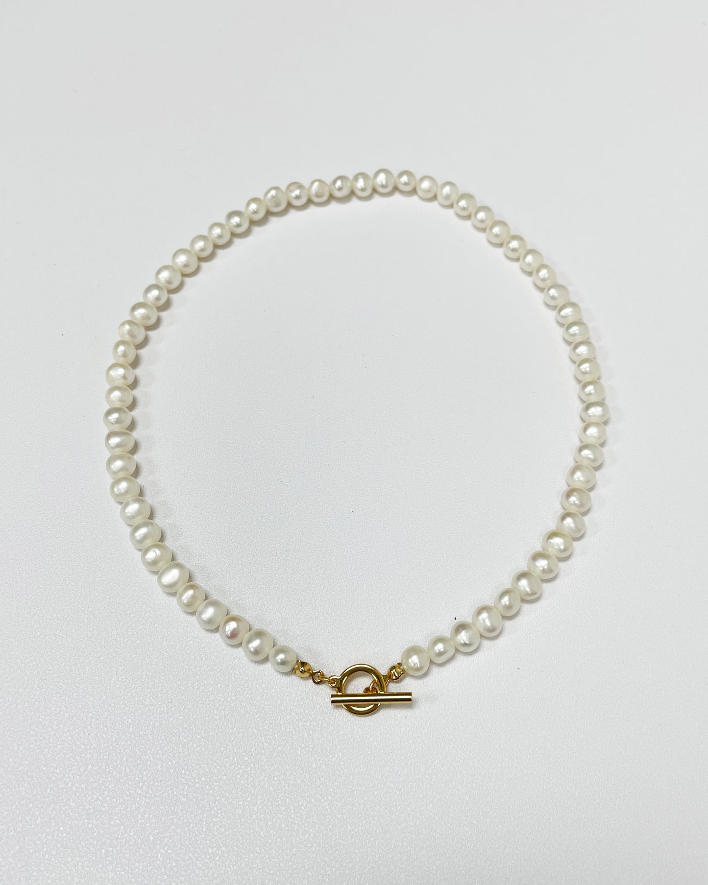 pearls buckle chocker necklace *pre-order*