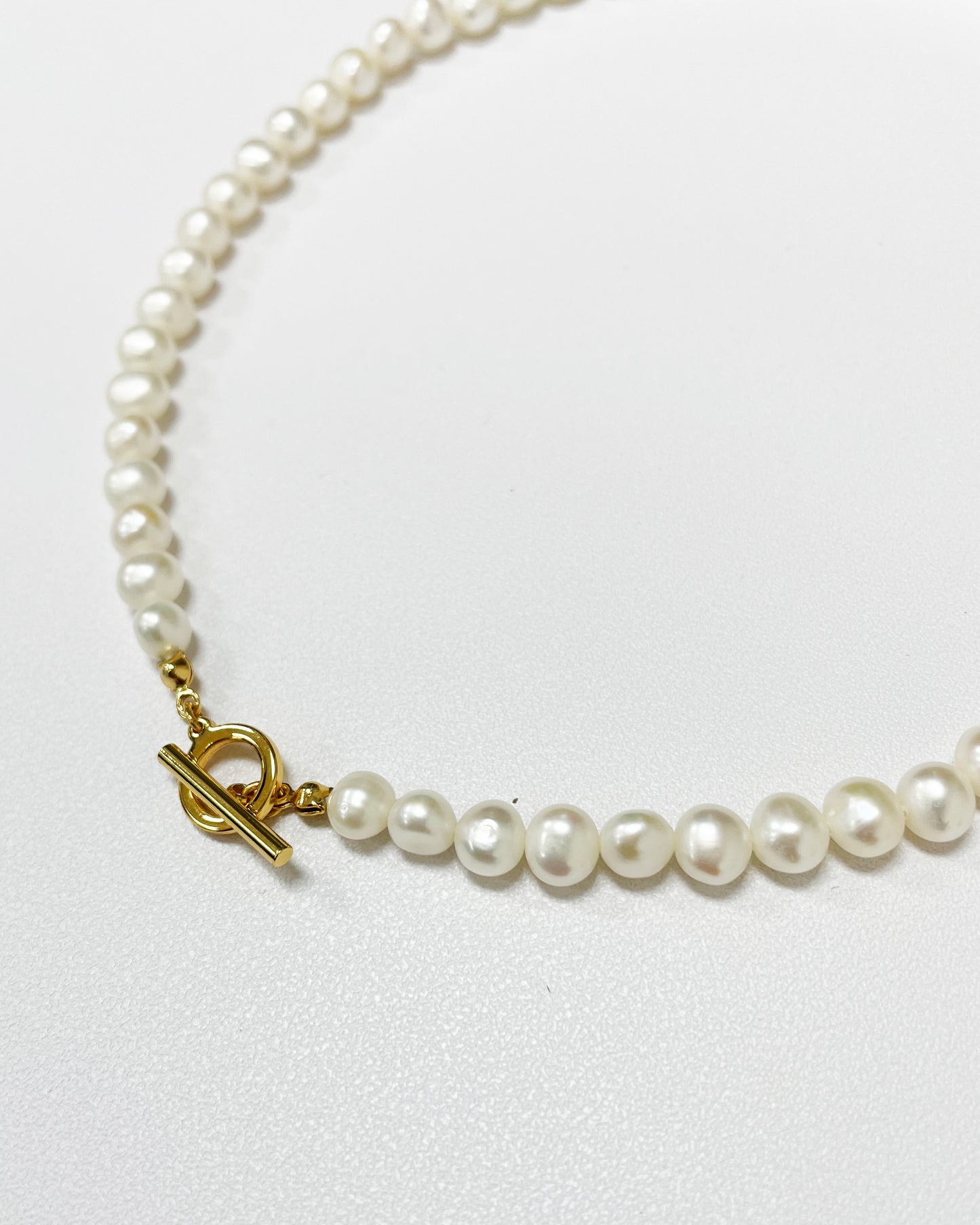 pearls buckle chocker necklace *pre-order*