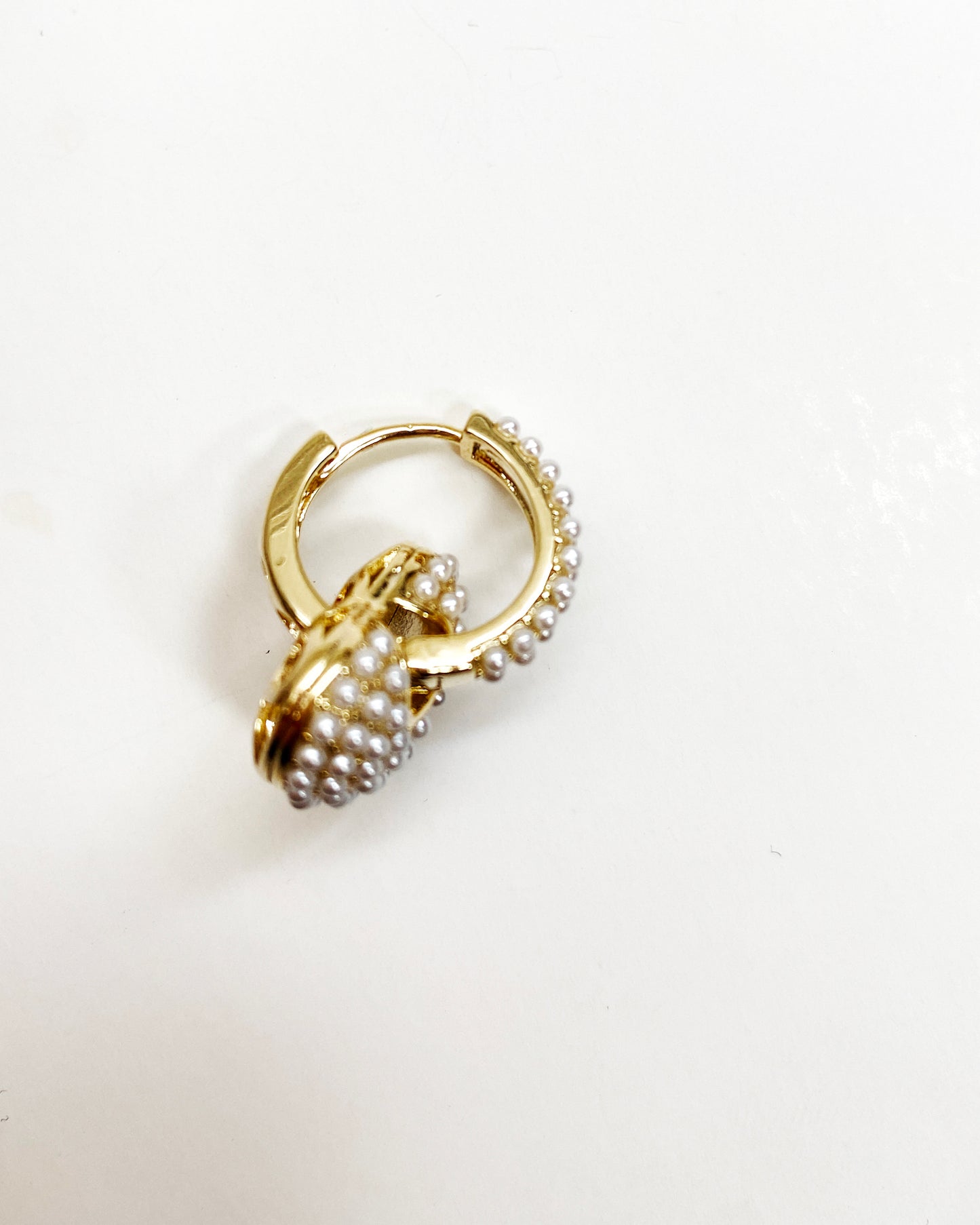 hearts pearls earrings *pre-order*