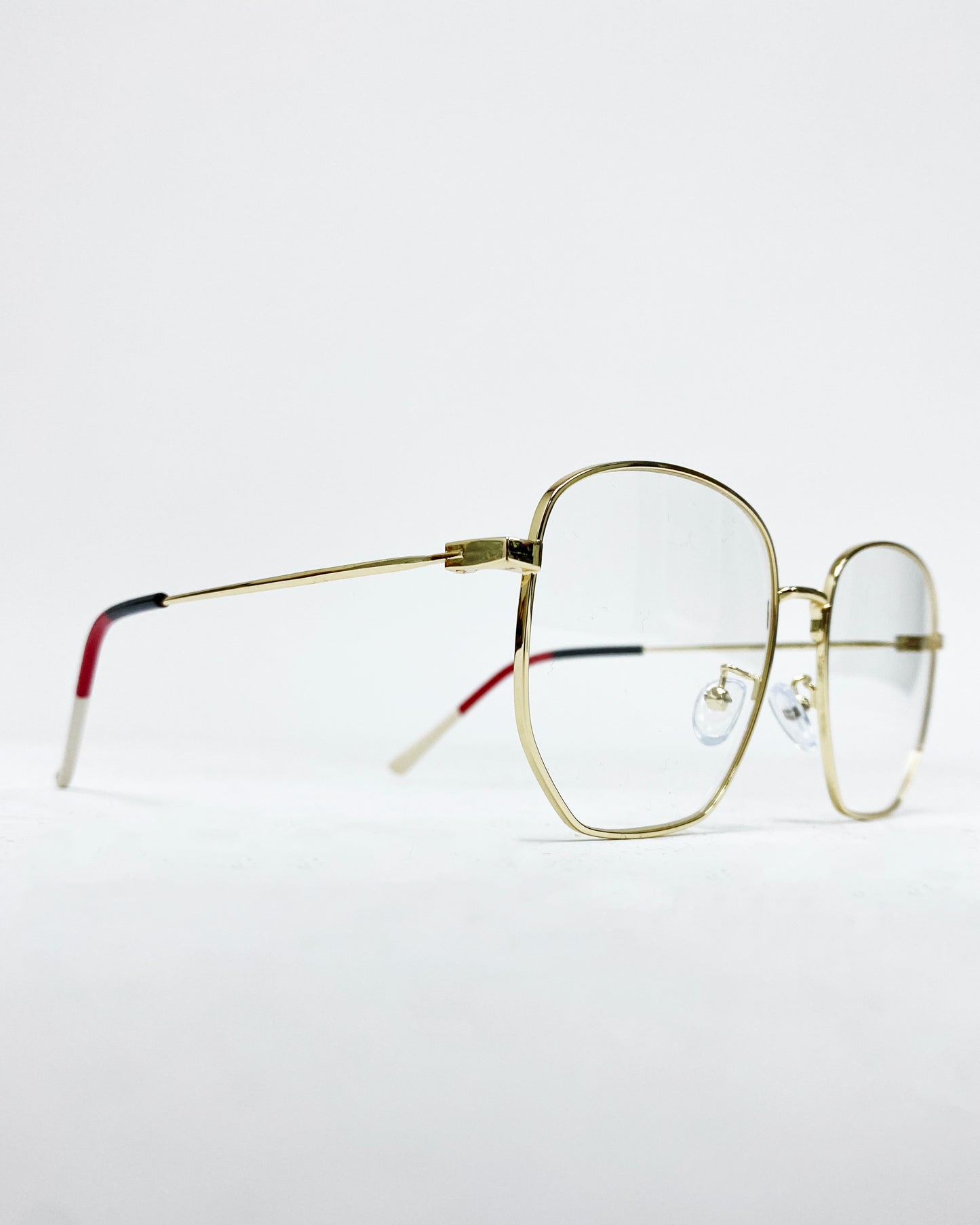 gold square frame glasses *pre-order*