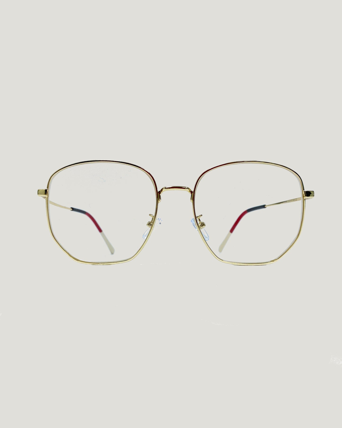 gold square frame glasses *pre-order*