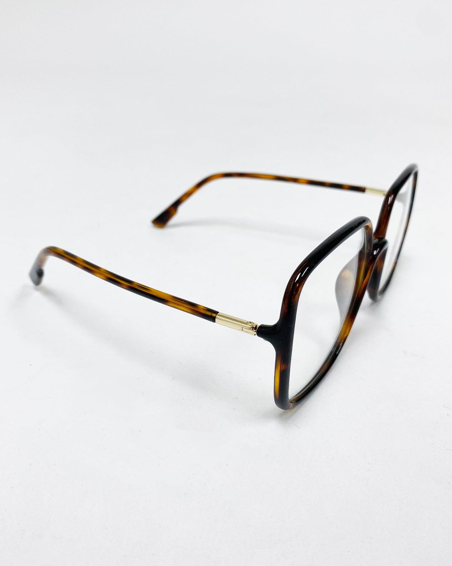 turquoise square frame glasses *pre-order*