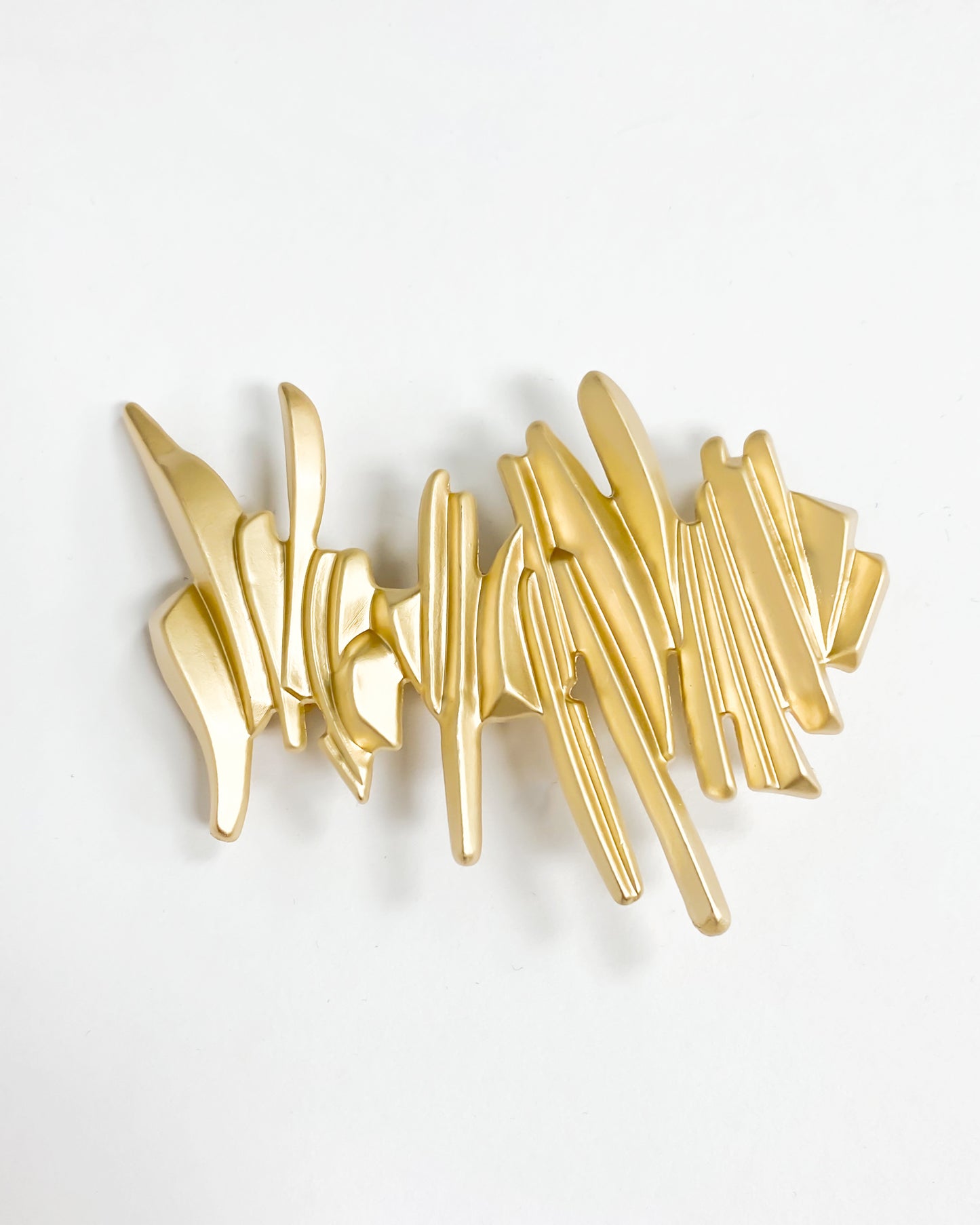 gold asymmetric hair clip *pre-order*