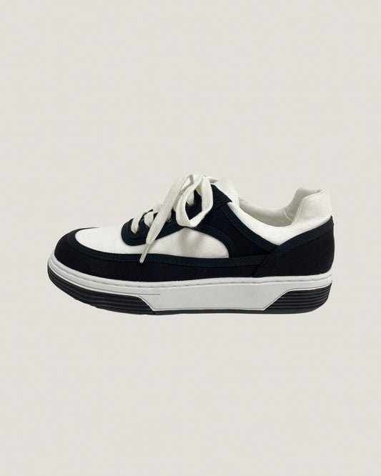 black & ivory sneakers *pre-order*