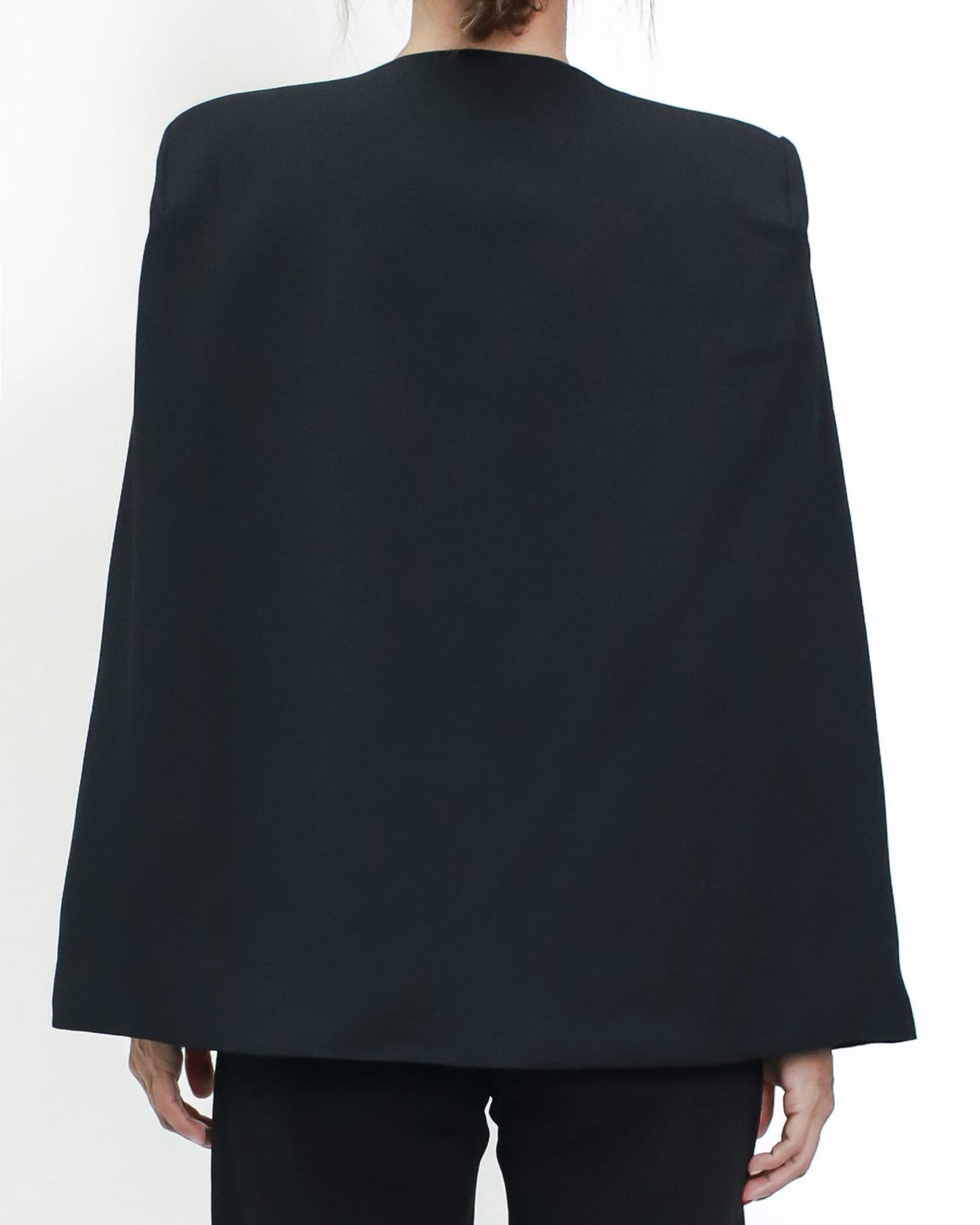 black blazer cape jacket *pre-order*