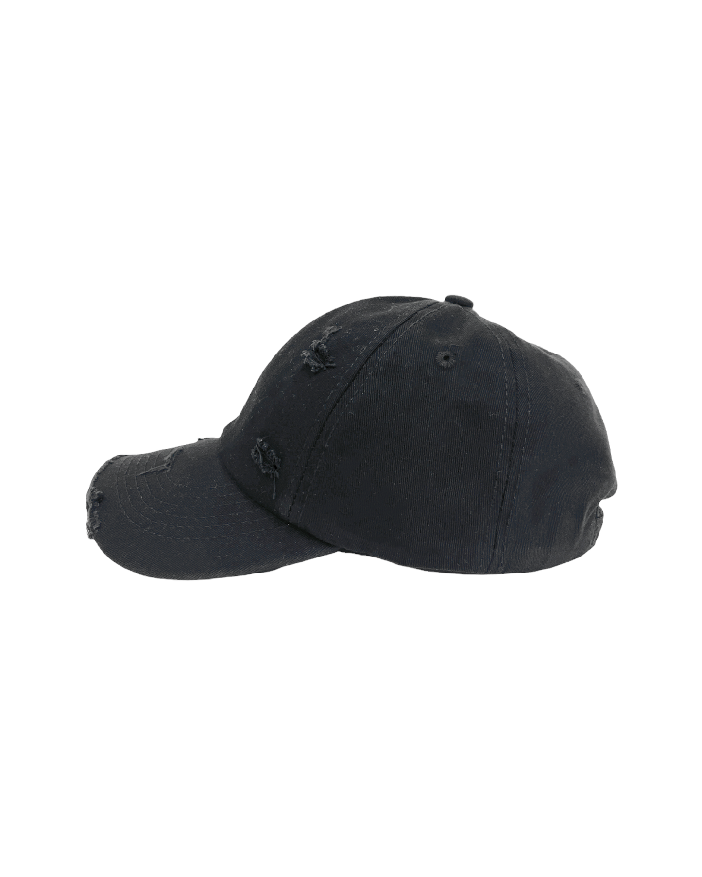 black ripped cap *pre-order*