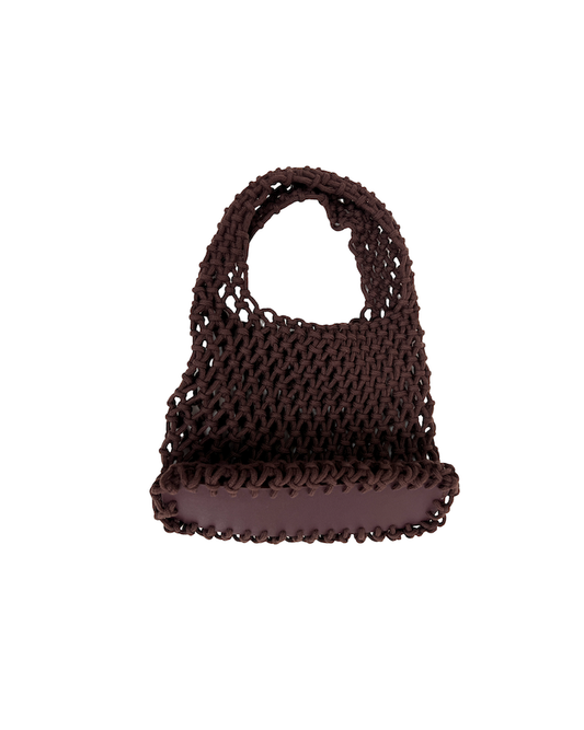brown knitted tote bag *pre-order*
