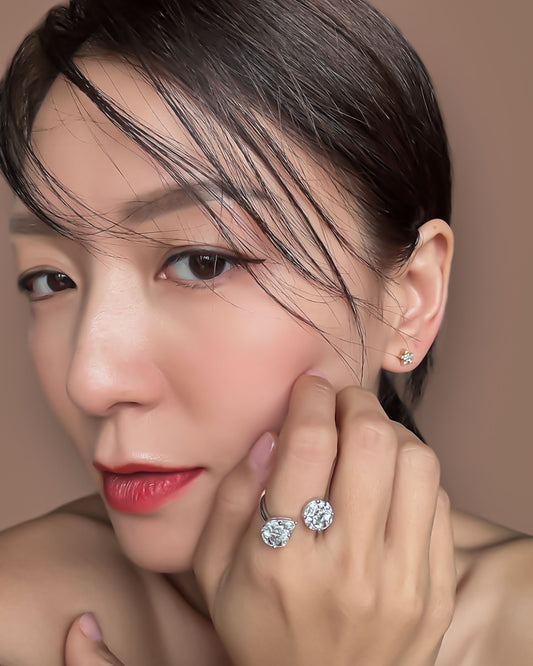 mini stars diamonds earrings *pre-order*