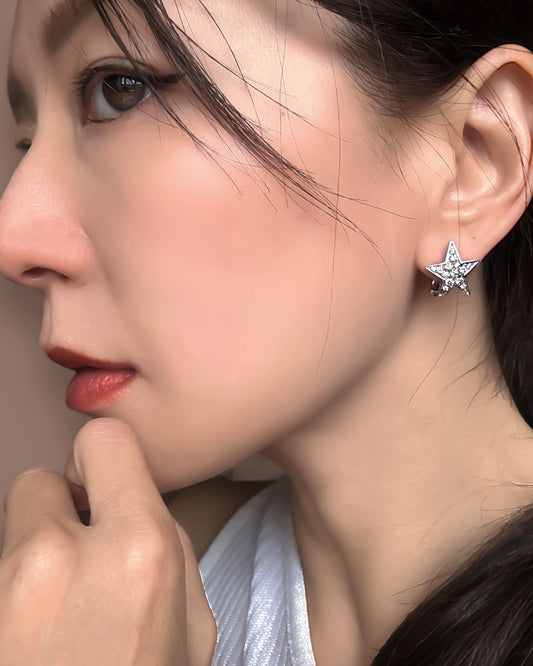 star illusion diamonds earrings *pre-order*